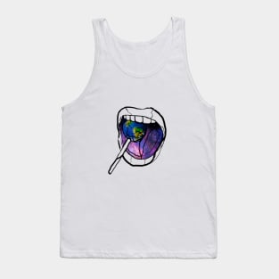 Single Line - Black Hole Tank Top